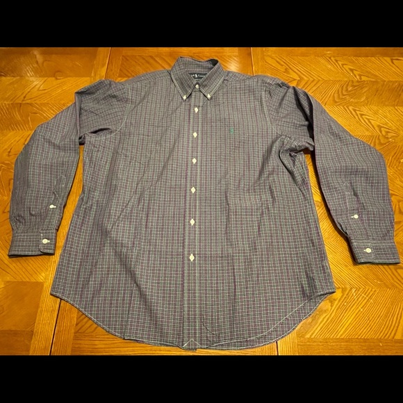 3 mens Polo Ralph Lauren button-up long-sleeved shirts - Picture 8 of 10